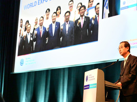 한 총리 “미래 청사진, 세계인과 그릴 준비 돼”…부산엑스포 유치 호소